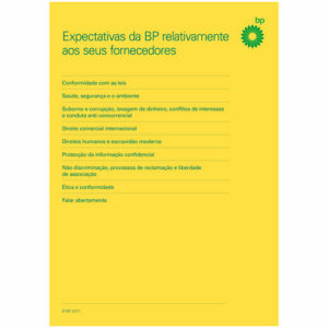 Guia de Fornecedores - BP Petróleo