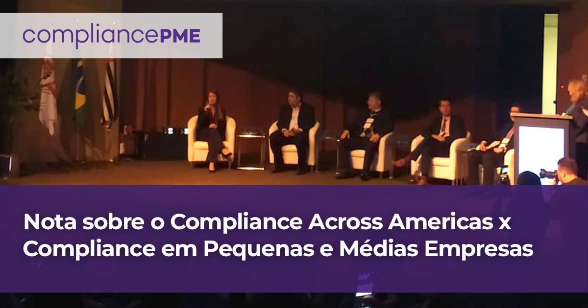 Nota sobre o Compliance Across Americas x Compliance em Pequenas e